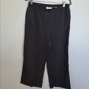 Weekday chase pull on trousers wide leg small